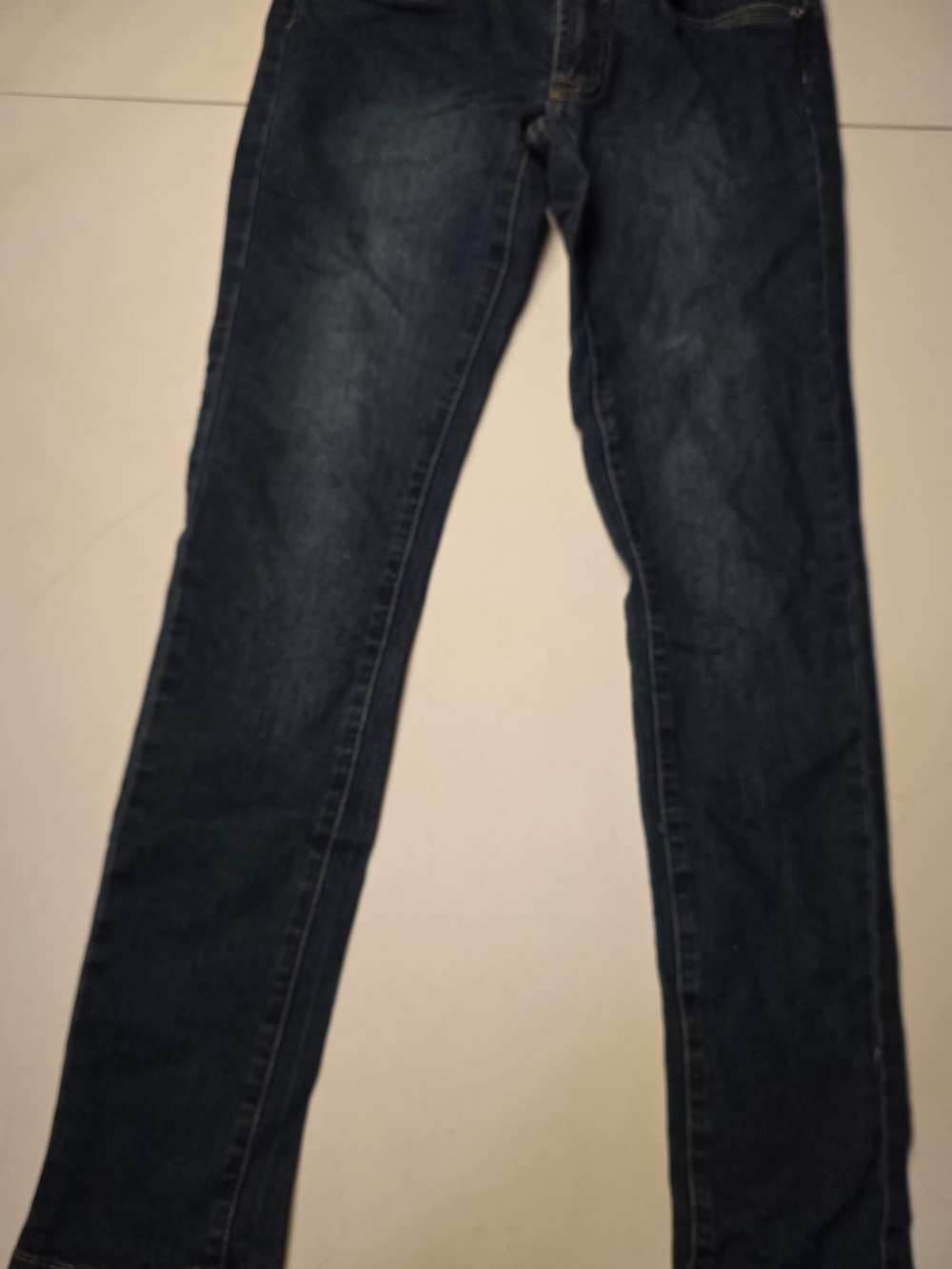 VENUS Women's Skinny Jeans in Dark Blue Denim - Picture 4 of 7